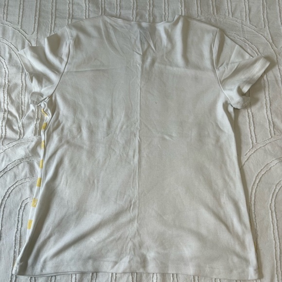 Yellow Striped Birdcage Graphic Tee - Picture 2 of 4